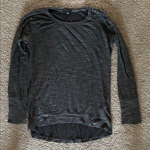 Champion Women's Charcoal Gray Long Sleeve Sweatshirt